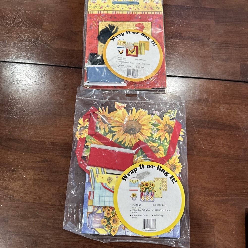 Vintage Wrap It Or Bag It‎ Gift Bags